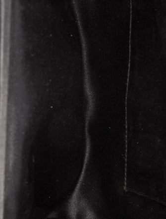 Prada Enameled Metal Triangle Top Handle Bag