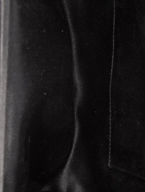 Prada Enameled Metal Triangle Top Handle Bag