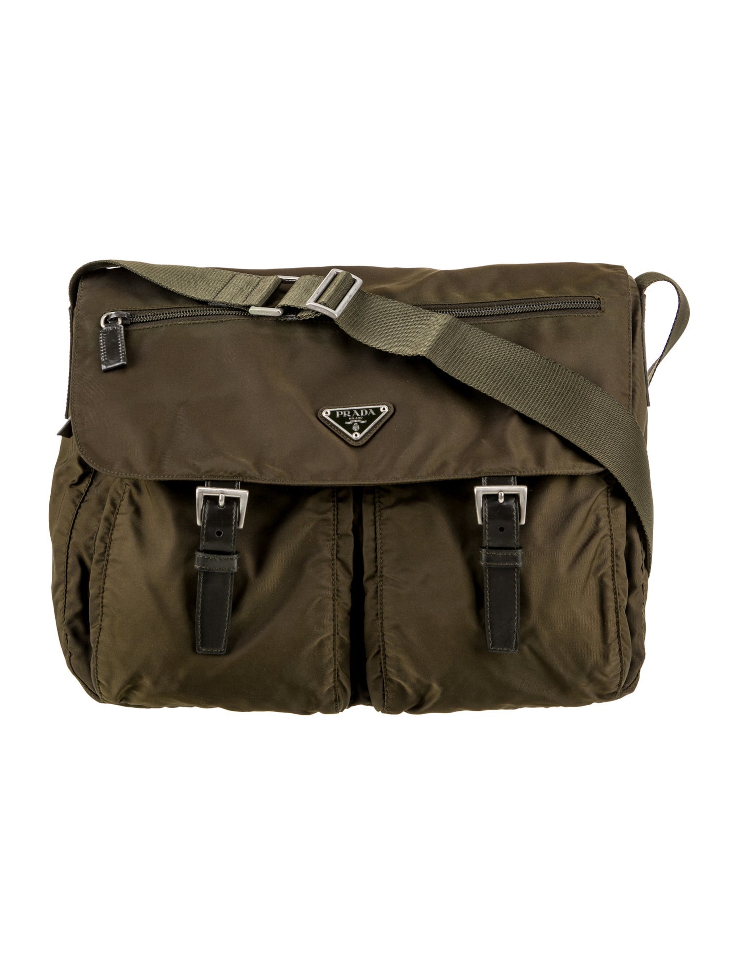 Prada Vela Nylon Crossbody Bag Vintage