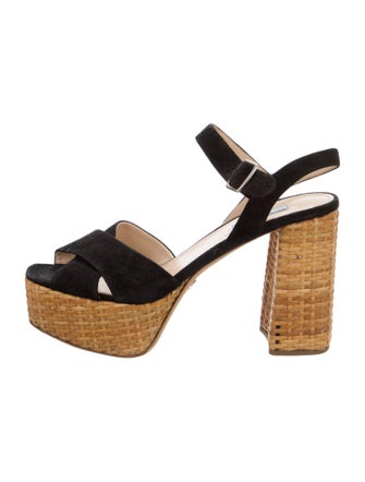 Prada Suede Espadrilles