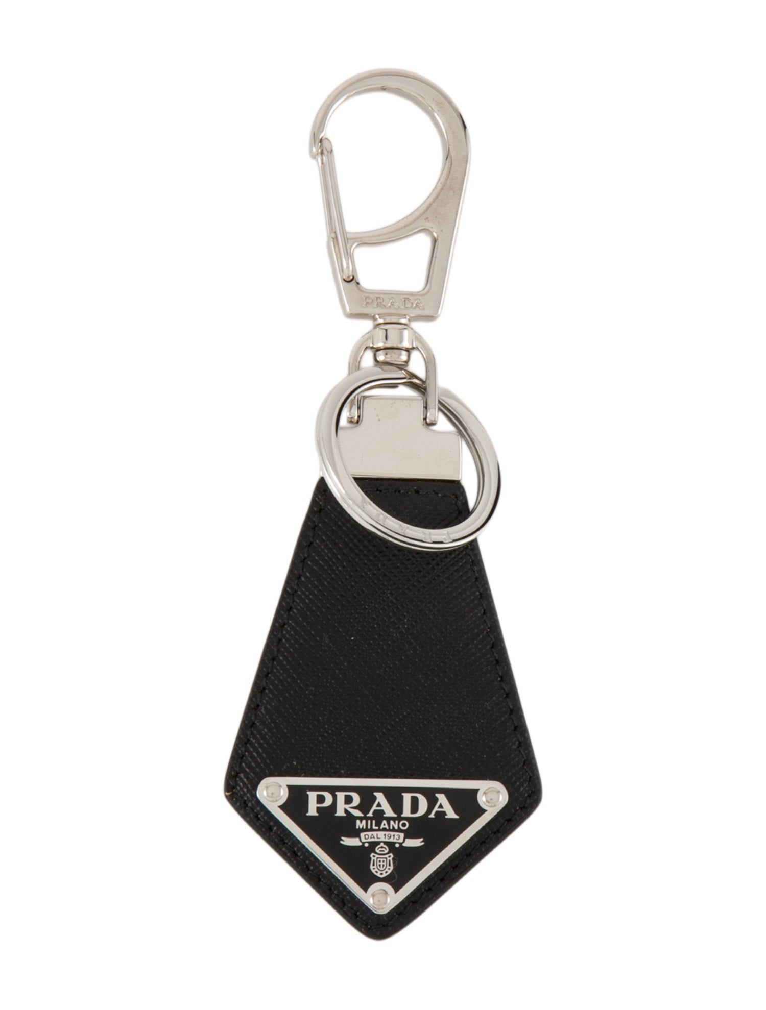 Prada Prada Coated Canvas Keychain