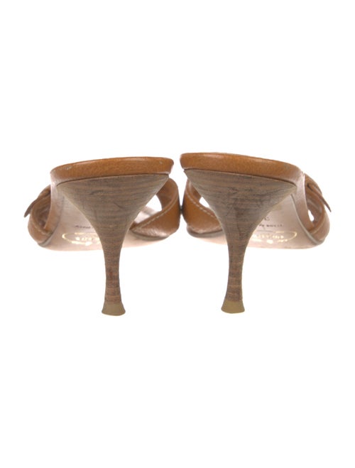 Prada Leather Slides