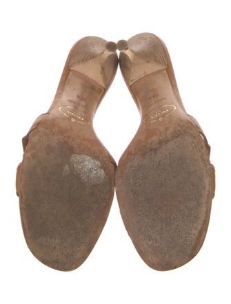 Prada Leather Slides