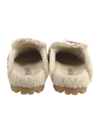 Prada Suede Mules