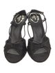 Prada Satin Slingback Sandals