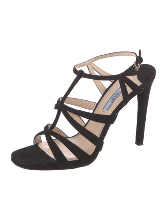 Prada Suede Sandals