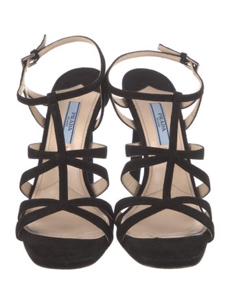 Prada Suede Sandals