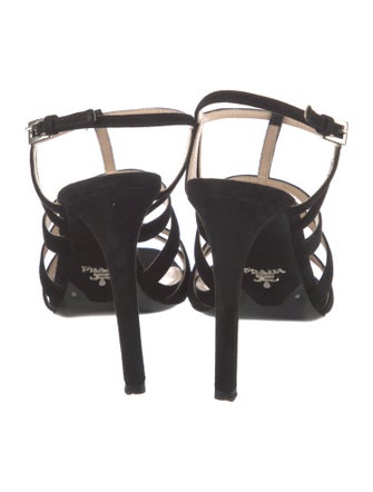Prada Suede Sandals
