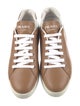 Prada Leather Colorblock Pattern Sneakers