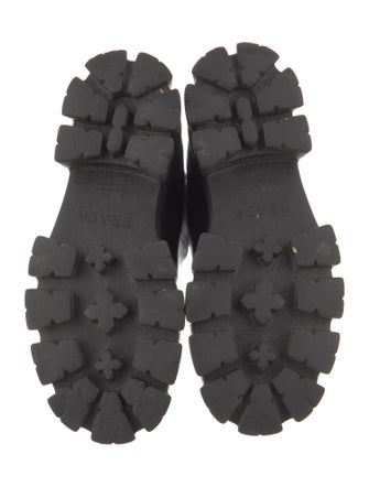 Prada Leather Chelsea Boots