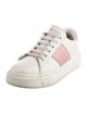 Prada Leather Colorblock Pattern Sneakers