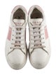 Prada Leather Colorblock Pattern Sneakers