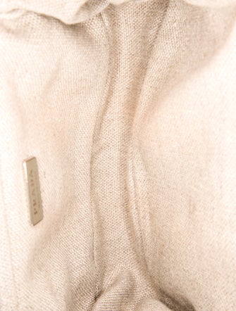Prada Canvas Clutch