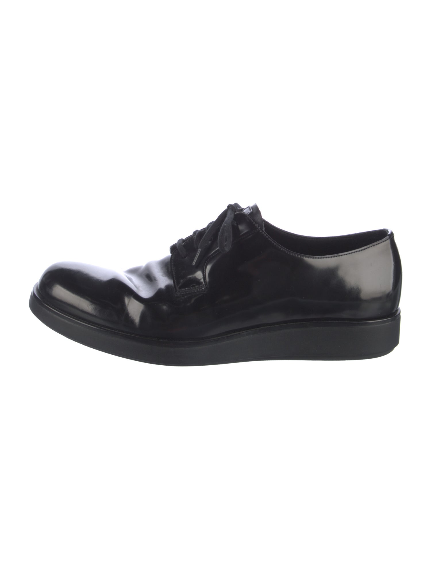 Prada Patent Leather Derby Shoes