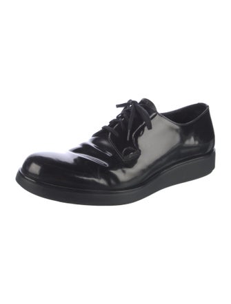 Prada Patent Leather Derby Shoes