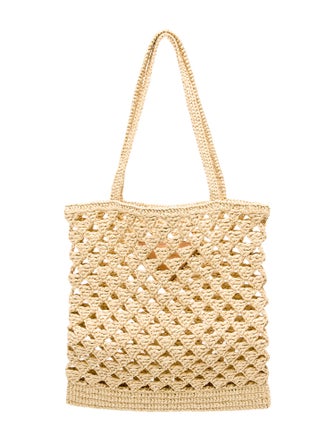 Prada Raffia Grass Evening Bag