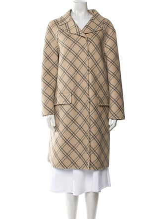 Prada 2015 Virgin Wool Trench Coat