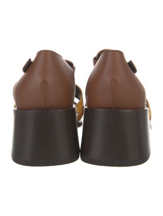 Prada Leather Gladiator Sandals