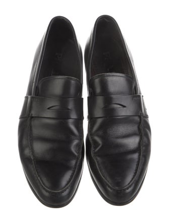 Prada Leather Dress Loafers
