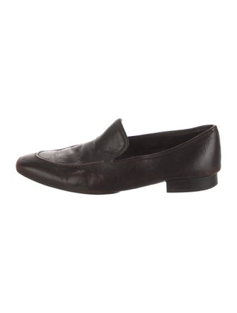 Prada Leather Dress Loafers