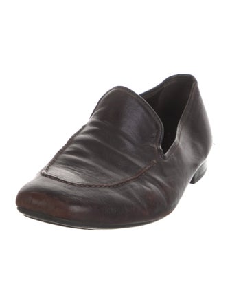 Prada Leather Dress Loafers