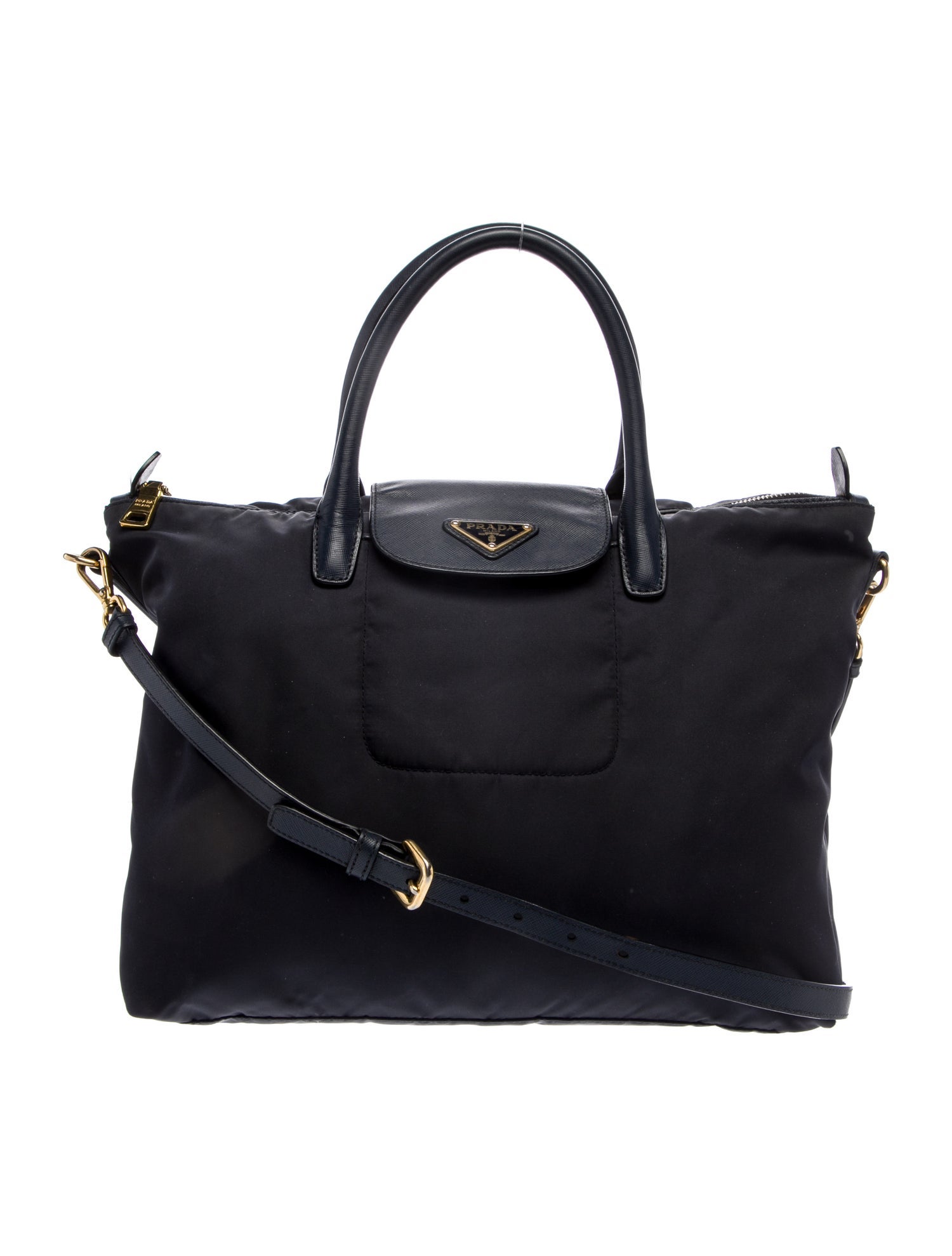 Prada Saffiano Leather Top Handle Bag