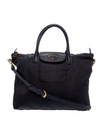 Prada Saffiano Leather Top Handle Bag