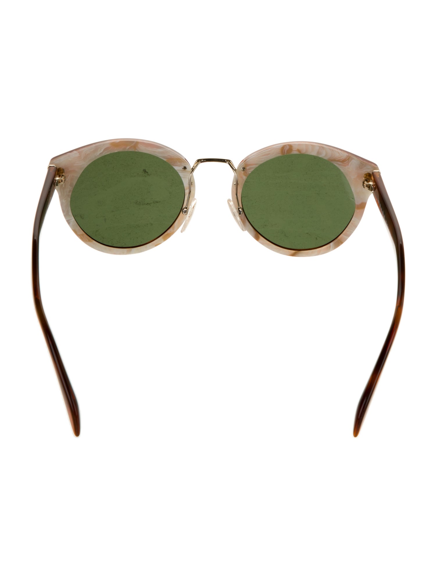 Prada Round Tinted Sunglasses