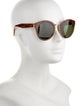 Prada Round Tinted Sunglasses