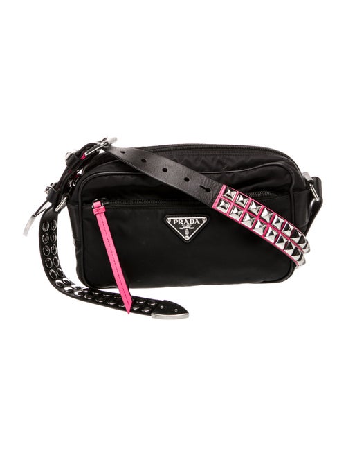Prada Vela Nylon Crossbody Bag