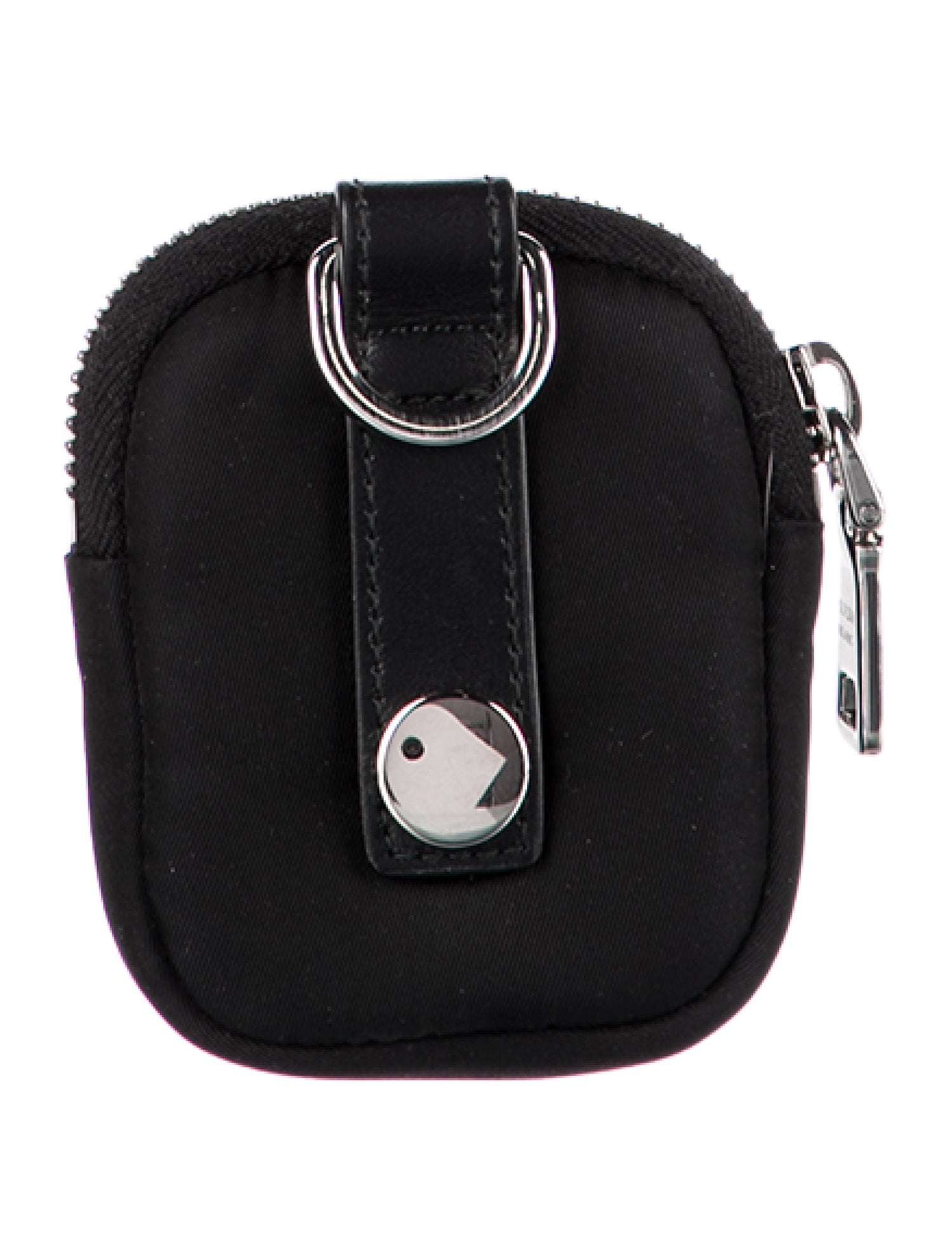 Prada Nylon Logo Coin Pouch