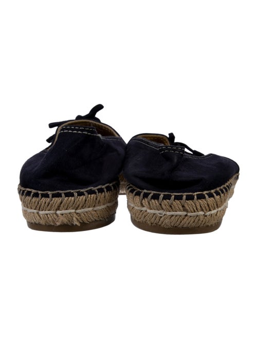 Prada Suede Bow Accents Espadrilles