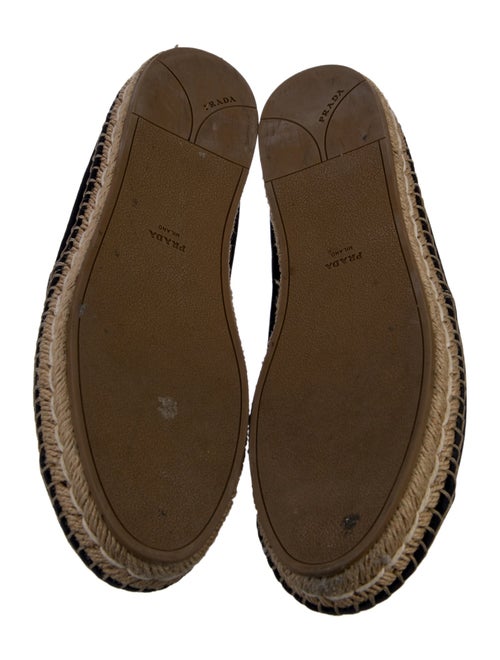 Prada Suede Bow Accents Espadrilles