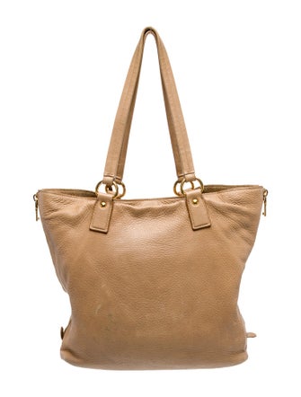 Prada Vitello Daino Leather Side Zip