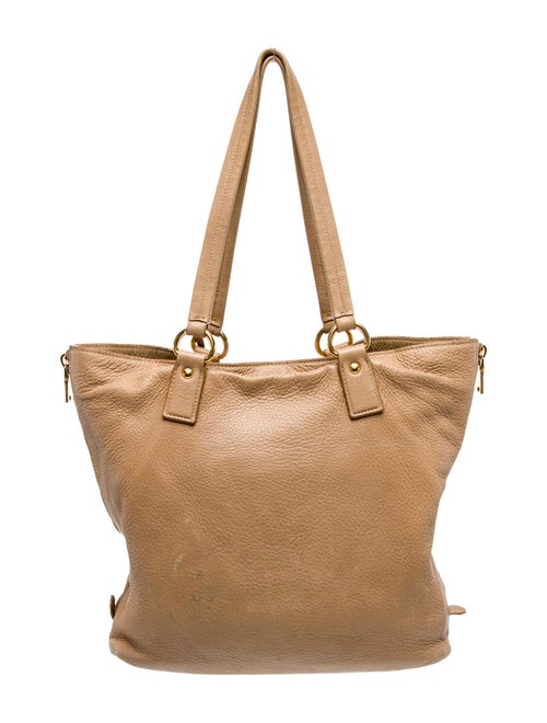 Prada Vitello Daino Leather Side Zip