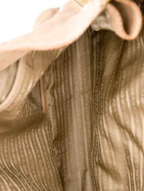 Prada Vitello Daino Leather Side Zip