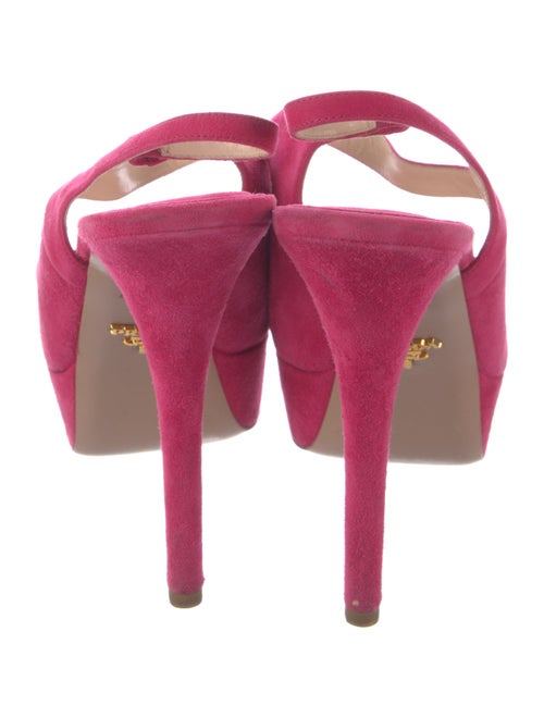 Prada Suede Slingback Pumps