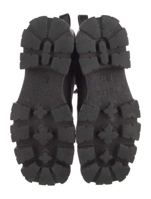 Prada Leather Combat Boots