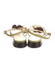 Prada Leather Ruffle Embellishment T-Strap Sandals