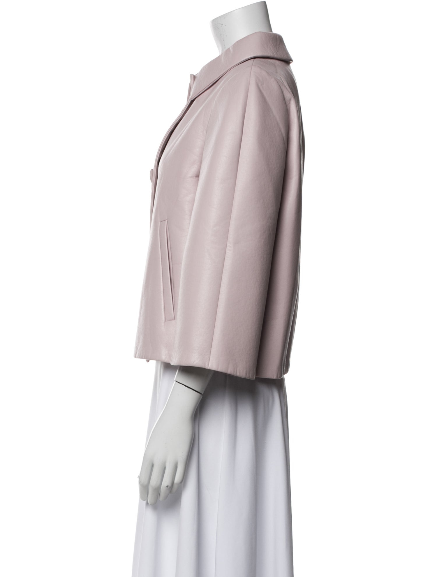 Prada 2016 Leather Evening Jacket