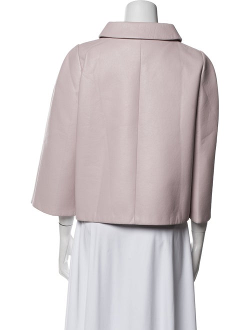 Prada 2016 Leather Evening Jacket