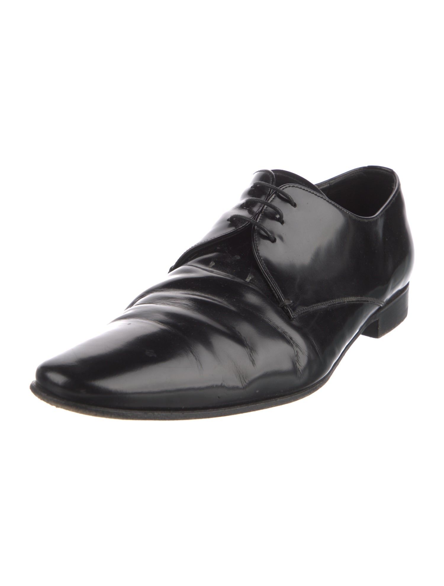Prada Leather Derby Shoes
