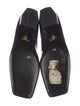 Prada Patent Leather Crystal Embellishments Ballet Flats