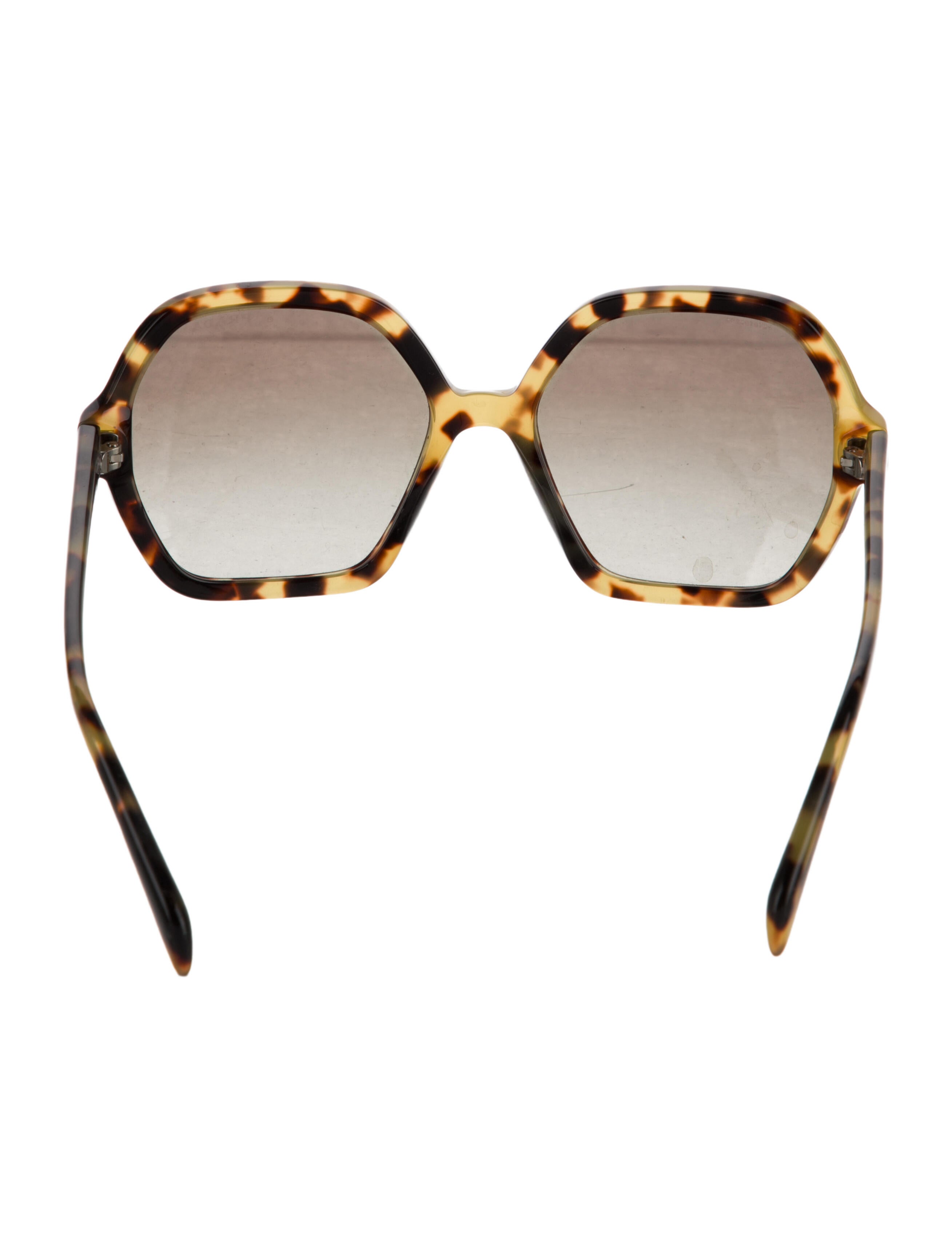 Prada Oversize Gradient Sunglasses