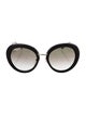 Prada Oversize Gradient Sunglasses