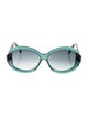 Prada Oversize Gradient Sunglasses