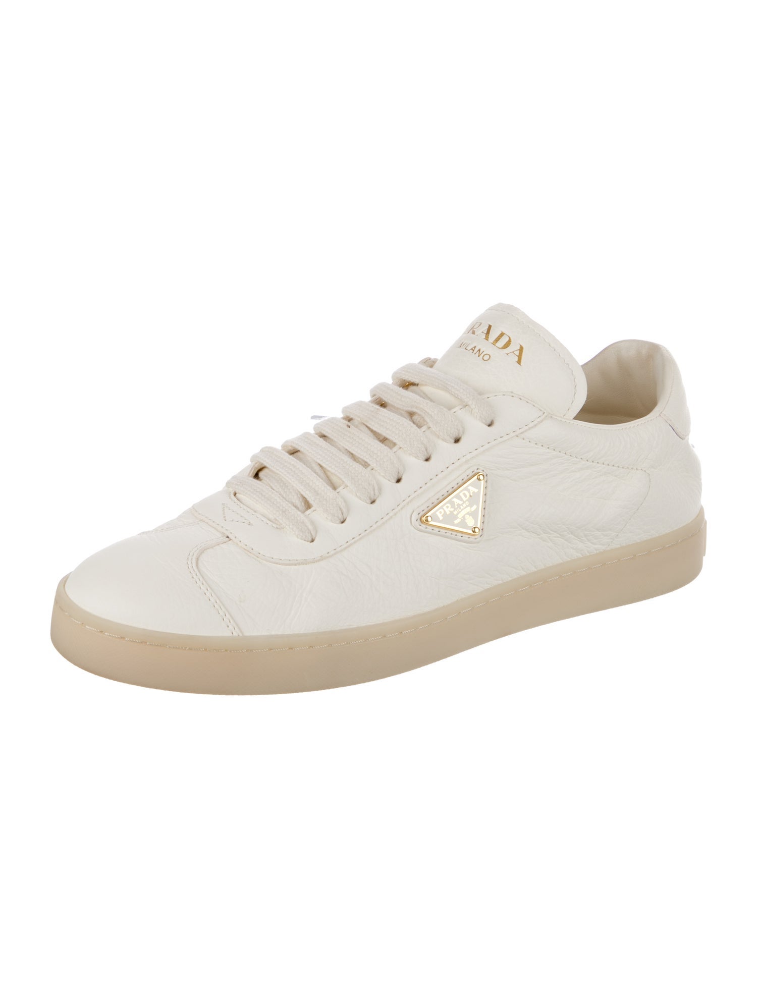 Prada Leather Sneakers