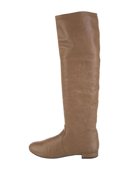 Prada Leather Riding Boots