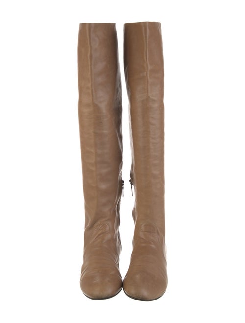 Prada Leather Riding Boots