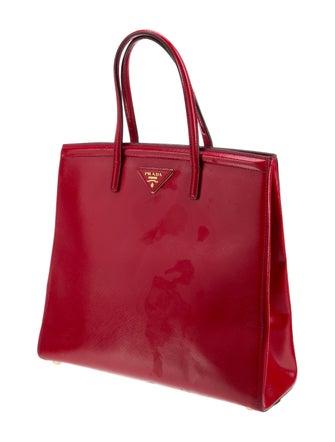 Prada Spazzolato Leather Top Handle Bag